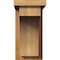 Ekena Millwork Huntington Rough Sawn Corbel w/Backplate, Western Red Cedar, 6"W x 12"D x 12"H COR06X12X12HUN01RWR - alternate 2